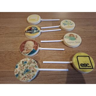 White Chocolate Lollies